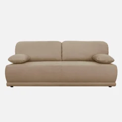 Sofá cama de chenilla, 3 plazas