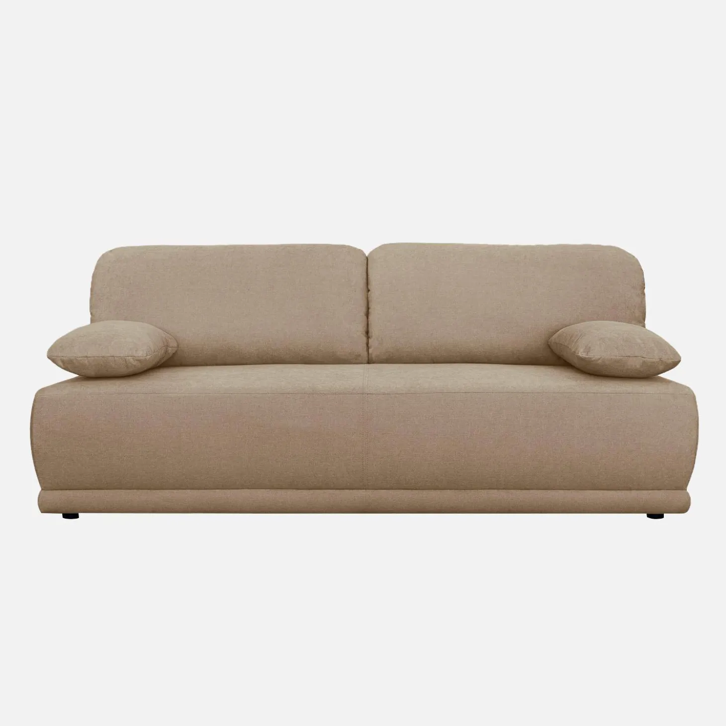 Sofá cama de chenilla, 3 plazas