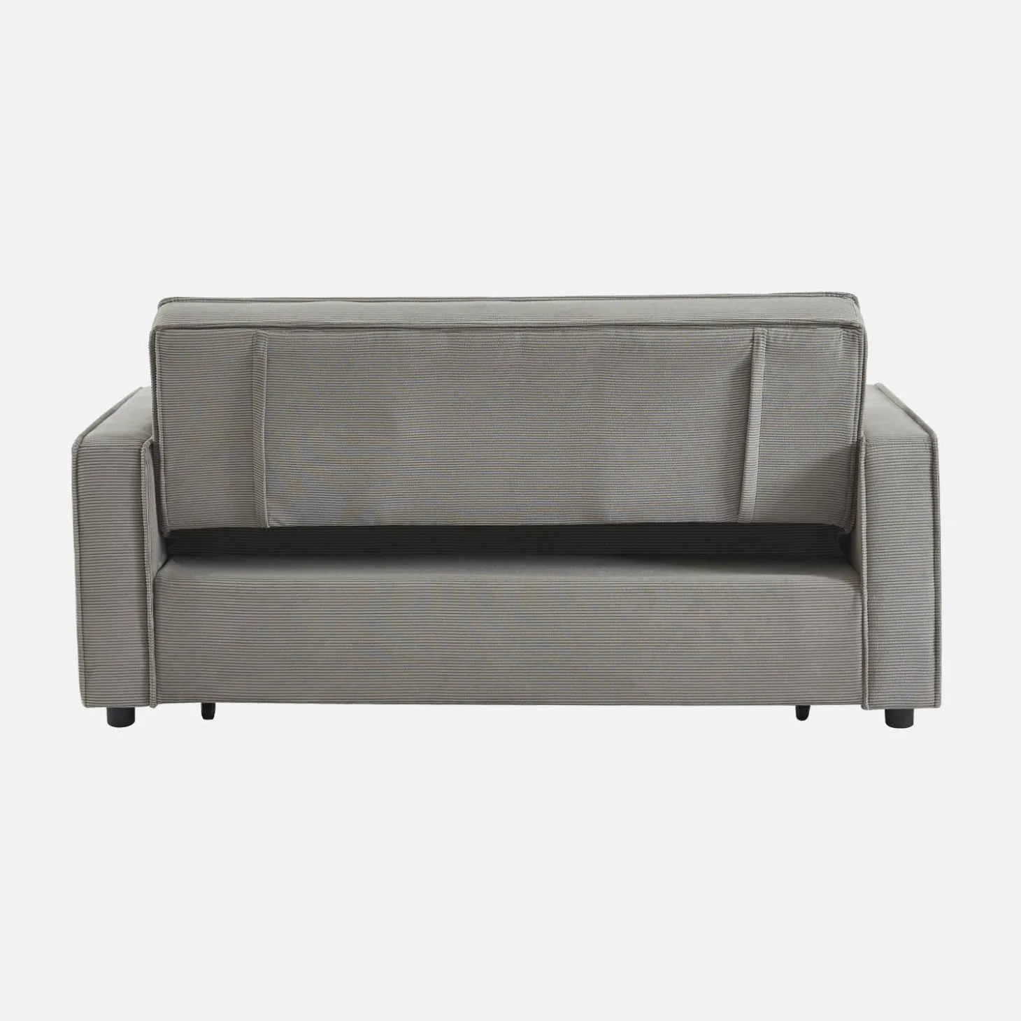 Sofá cama de pana, 2 plazas