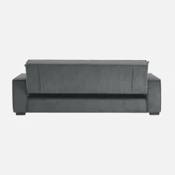 Sofá cama de pana, 3 plazas