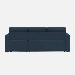 Sofá cama de pana, 3 plazas