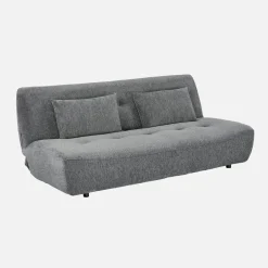 Sofá cama de tela chenilla, 3 plazas