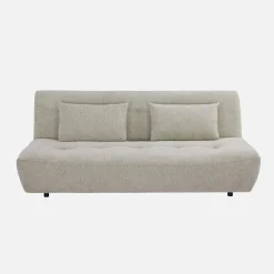 Sofá cama de tela chenilla, 3 plazas