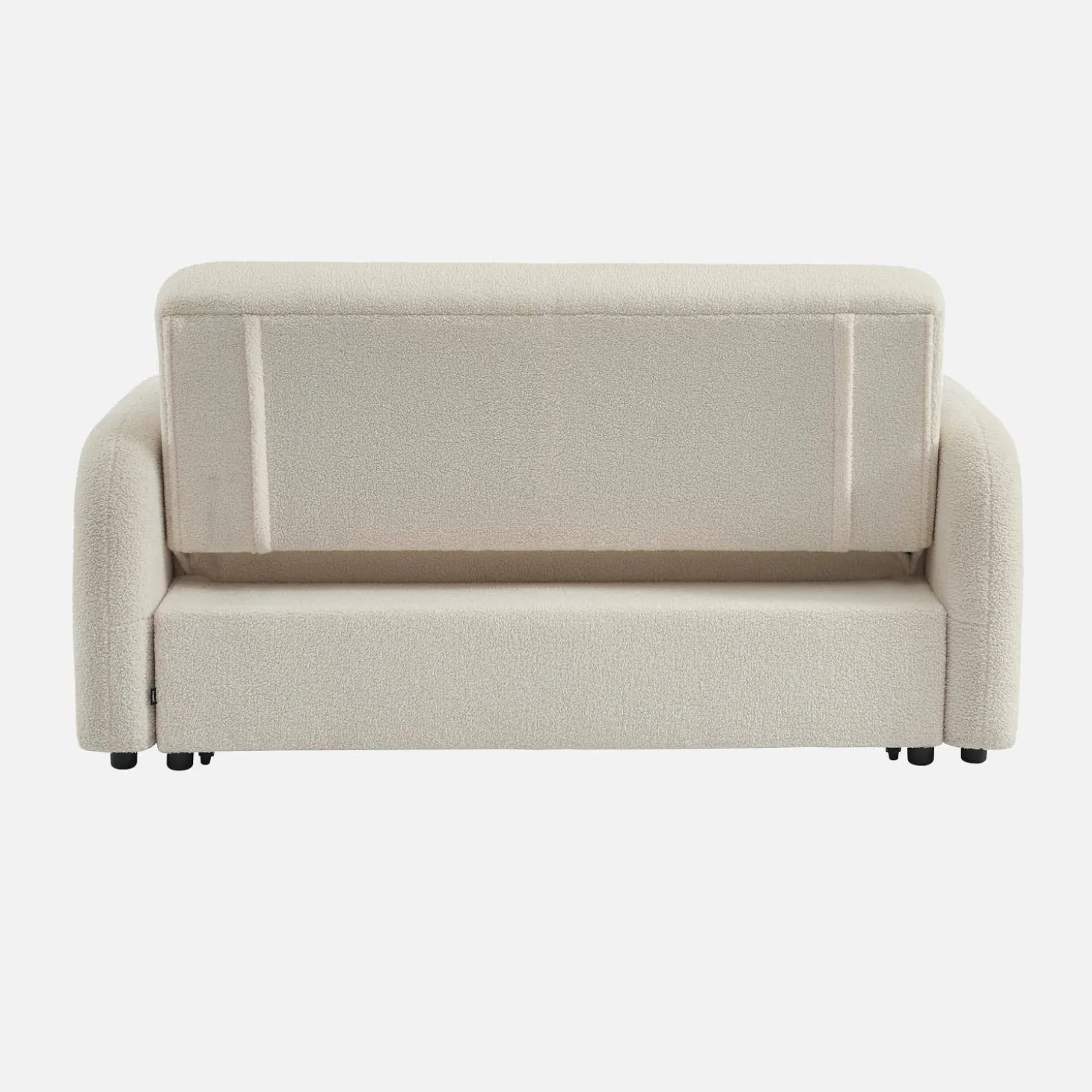 Sofá cama en borreguito de 2 plazas