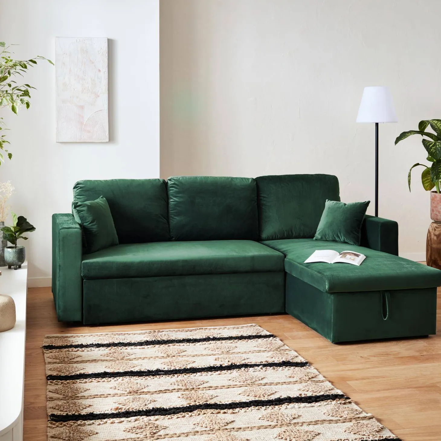 Sofá cama esquinero 3 plazas