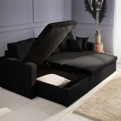 Sofá cama esquinero, 3 plazas