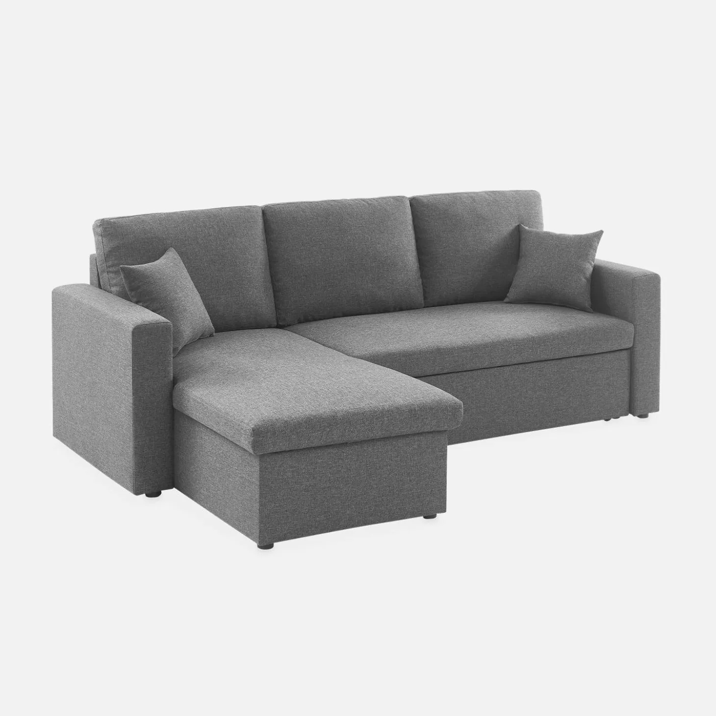Sofá cama esquinero, 3 plazas