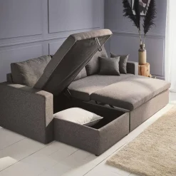 Sofá cama esquinero, 3 plazas