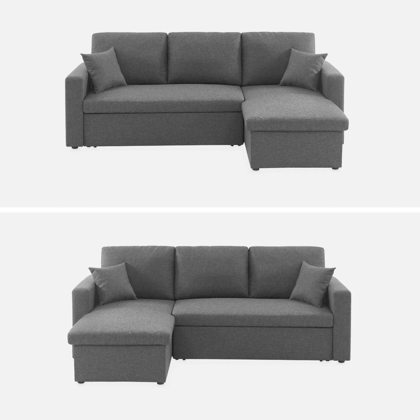 Sofá cama esquinero de 3 plazas