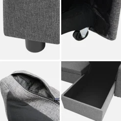 Sofá cama esquinero de 3 plazas