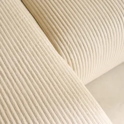 Sofá cama esquinero de pana fina, 3 plazas