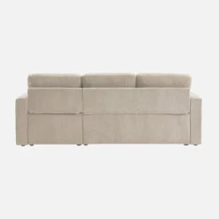 Sofá cama esquinero reversible, 3 plazas
