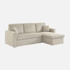 Sofá cama esquinero reversible, 3 plazas