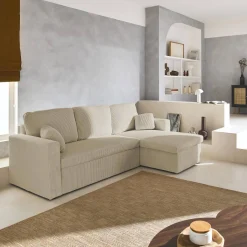 Sofá cama esquinero reversible, 3 plazas