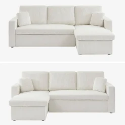 Sofá cama esquinero reversible, 3 plazas