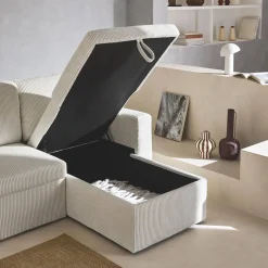 Sofá cama esquinero reversible, 3 plazas