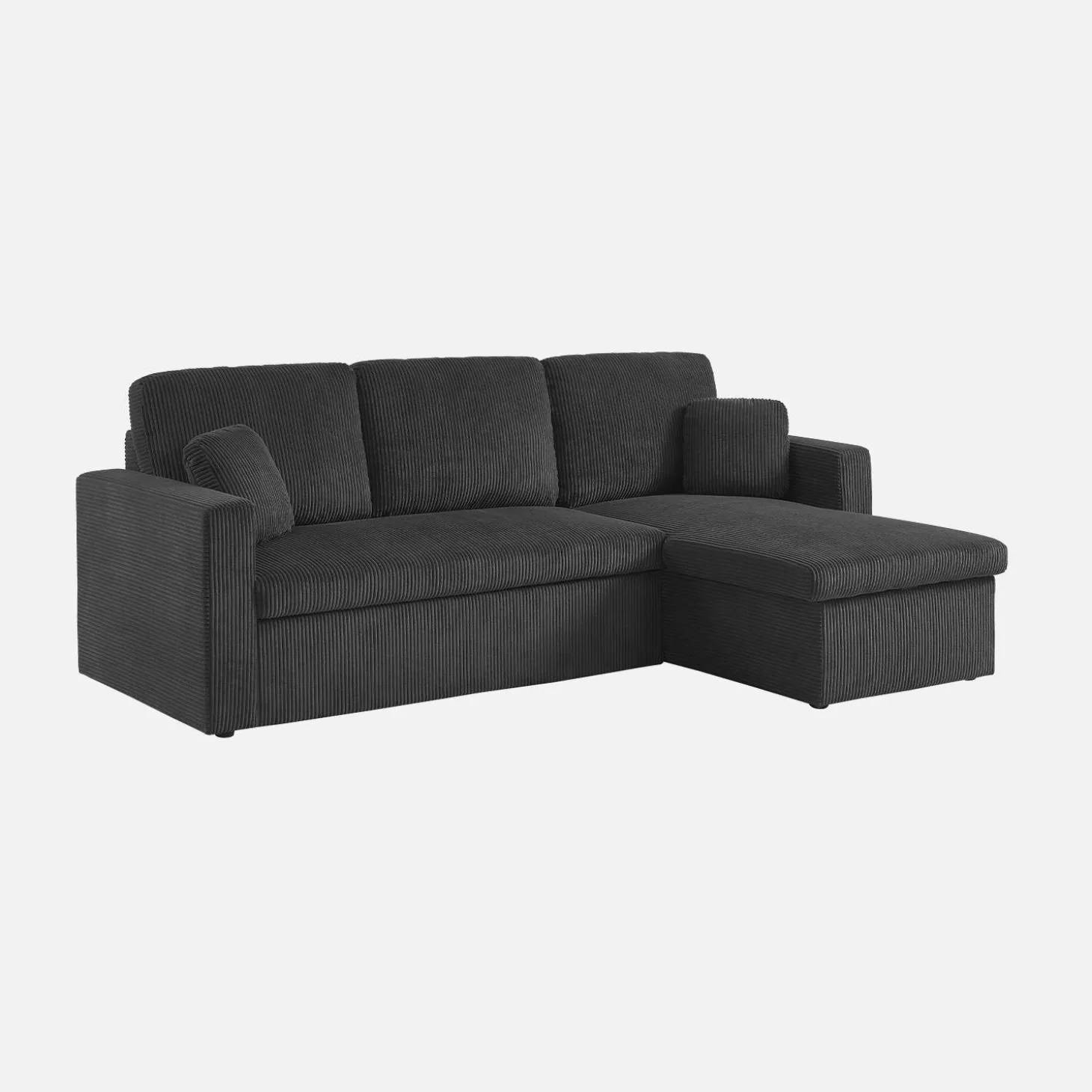 Sofá cama esquinero reversible, 3 plazas