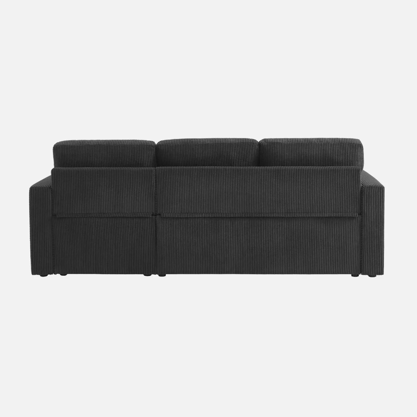 Sofá cama esquinero reversible, 3 plazas