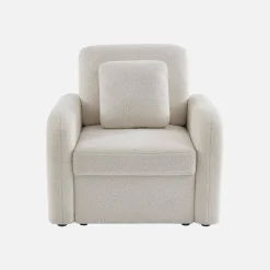 Sofá de 3 plazas y un sillón borreguito