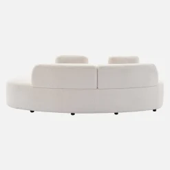 Sofá de diseño borreguito de 3 plazas