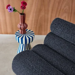 Sofá modular con efecto alpaca, 3 plazas