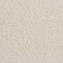 Sofá modular de borreguito texturizada con reposapiés, 3 plazas