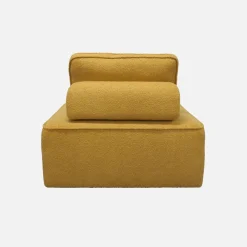 Sofá modular de borreguito, 2 plazas