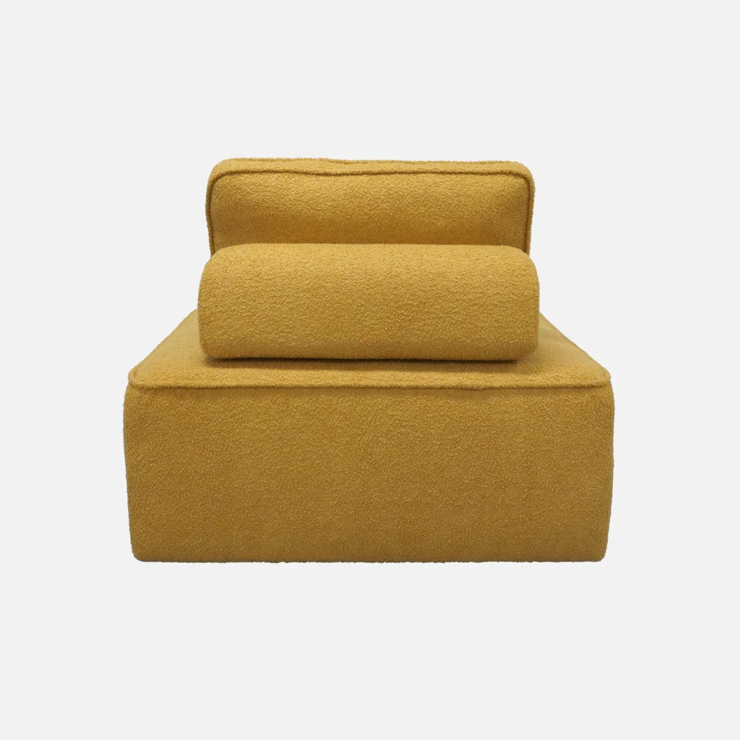 Sofá modular de borreguito, 2 plazas