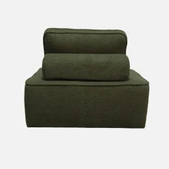 Sofá modular de borreguito, 2 plazas