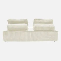 Sofá modular de pana, 2 plazas