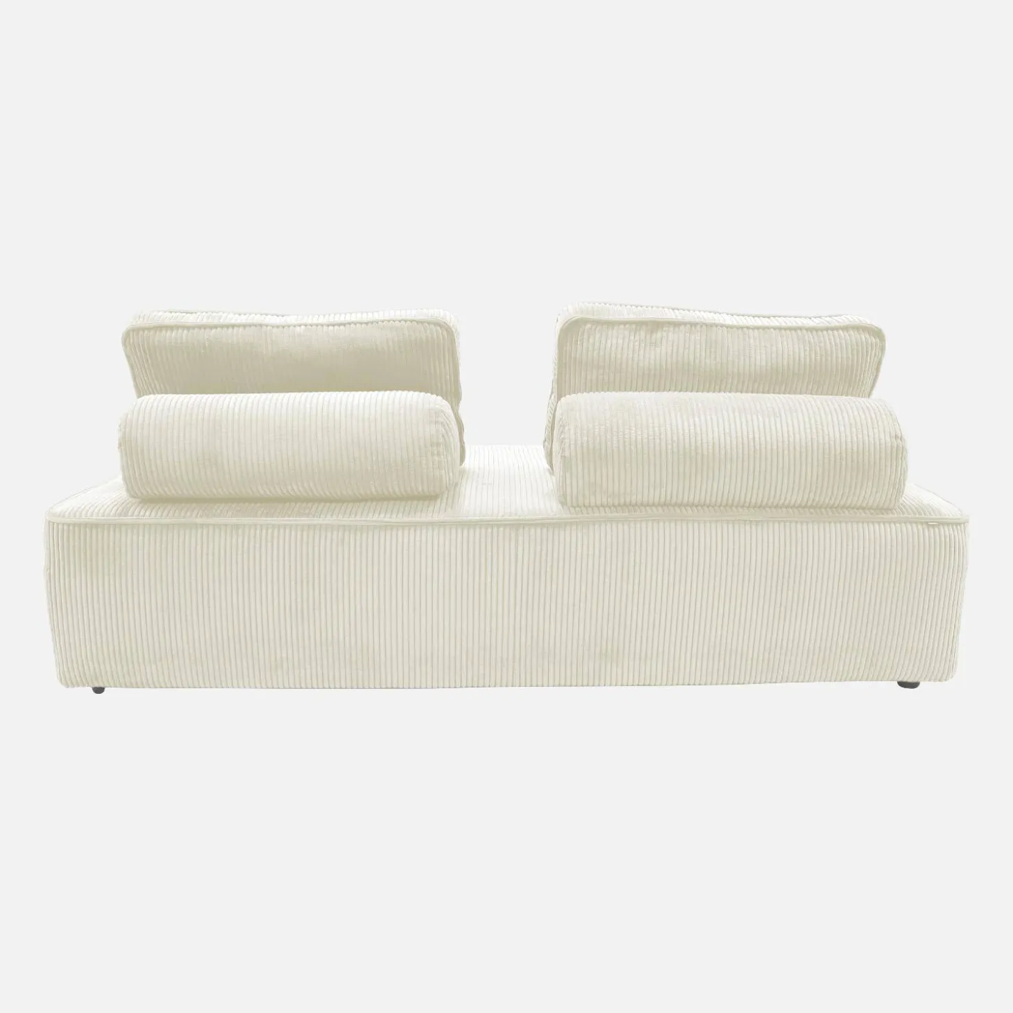 Sofá modular de pana, 2 plazas