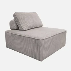 Sofá modular de pana, 3 plazas