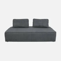 Sofá modular de pana, 4 plazas