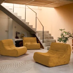 Sofá modular de pana, 3 plazas