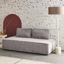 Sofá modular de pana, 2 plazas