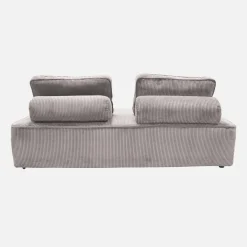Sofá modular de pana, 2 plazas