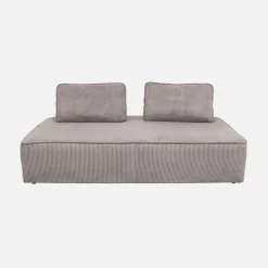 Sofá modular de pana, 2 plazas
