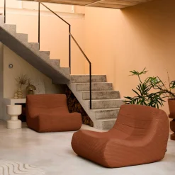 Sofá modular de pana, 2 plazas