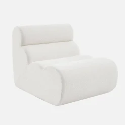 Sofá modular en borreguito texturizado