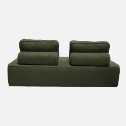 Sofá modular en tejido borreguito, 4 plazas