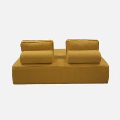 Sofá modular en tejido borreguito, 2 plazas