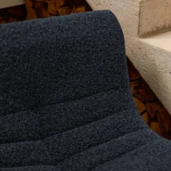 Sofá modular en tejido efecto alpaca, 2 plazas