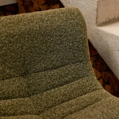Sofá modular en tejido efecto alpaca, 3 plazas