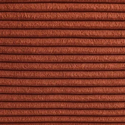 Sofá modular esquinero con reposapiés de terciopelo de pana fina, 7 plazas
