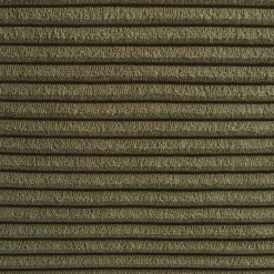 Sofá modular esquinero con reposapiés de terciopelo de pana fina, 7 plazas