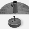 Soporte de plástico para sombrilla de mástil central