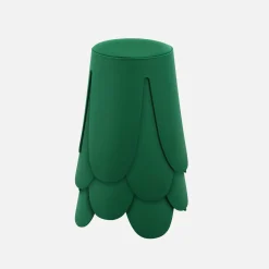Taburete apilable polipiel, set de 4