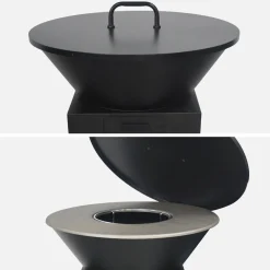 Tapa para brasero de acero, 80cm