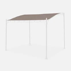Techo de lona para pérgola Brestum 3x2.5m