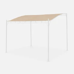Techo de lona para pérgola Brestum 3x2.5m